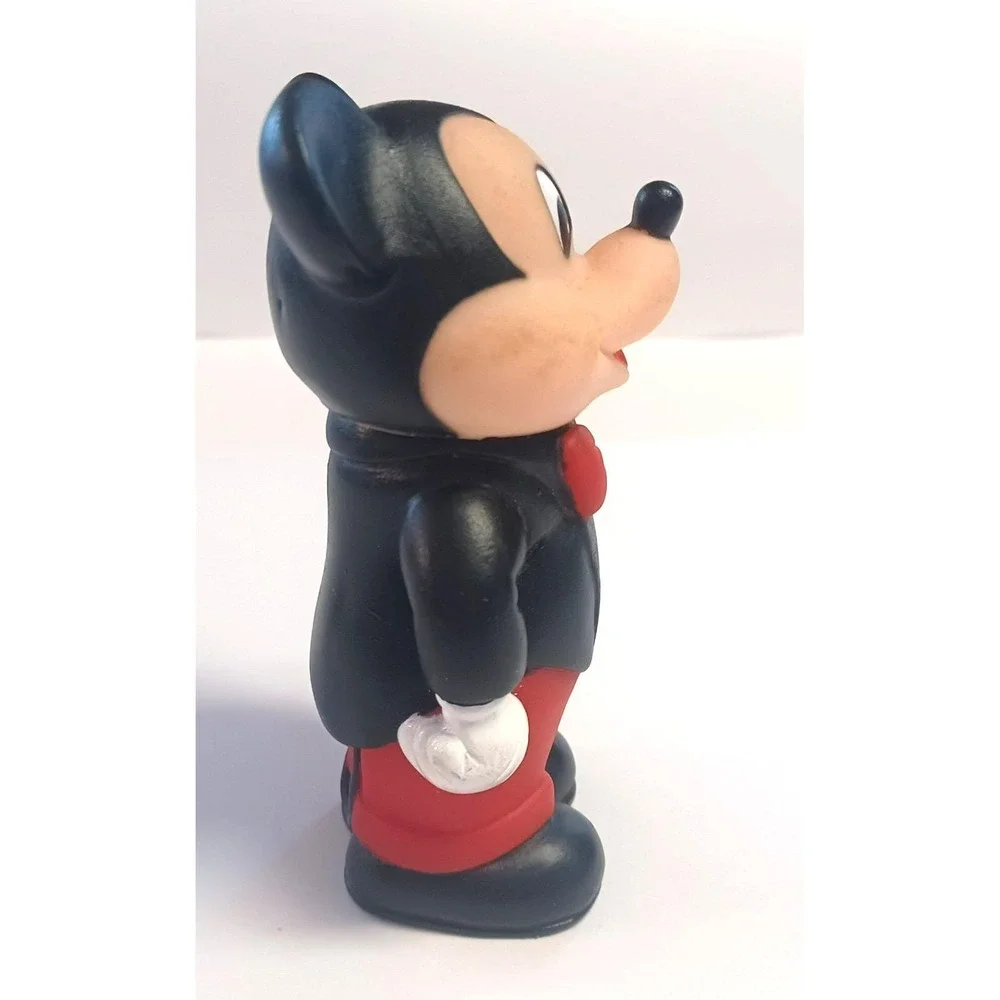 Vintage 1986 Tootsietoy Disney Mickey Mouse Tuxedo Bubble Bottle Wand Figure